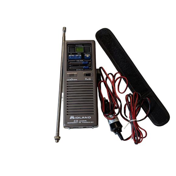 Midland Ready Rescue 2-way CB Radio w/Charger + Antenna +Case Model 77-909 - Picture 1 of 5
